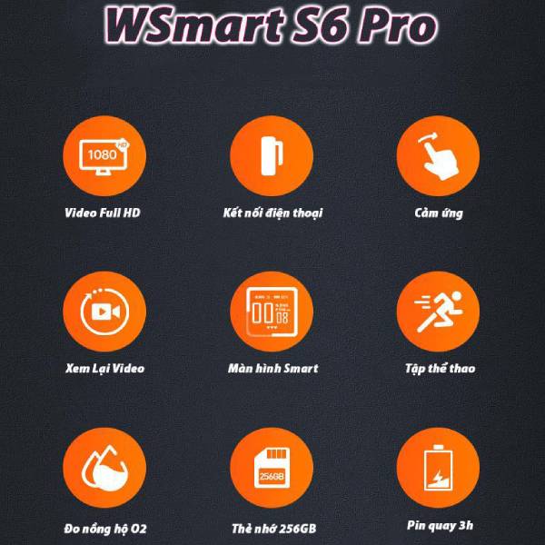 Camera Đồng Hồ WSmart S6 Pro 16 camera dong ho wsmart s6 pro 3