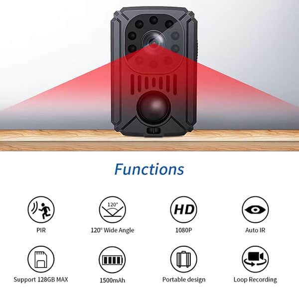 Camera Mini MD31 Full HD Pin 5 Ngày 11 camera mini md31 full hd pin 5 ngay 1