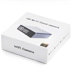 Camera Wifi Đồng Hồ Để Bàn D68 Pro