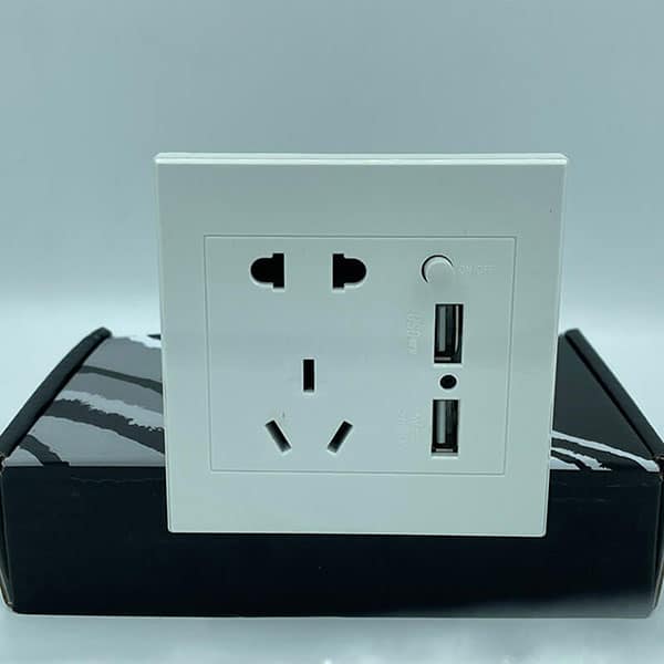 Camera Wifi Ổ Cắm Âm Tường AT10 6 Camera Wifi Ổ Cắm Âm Tường AT10