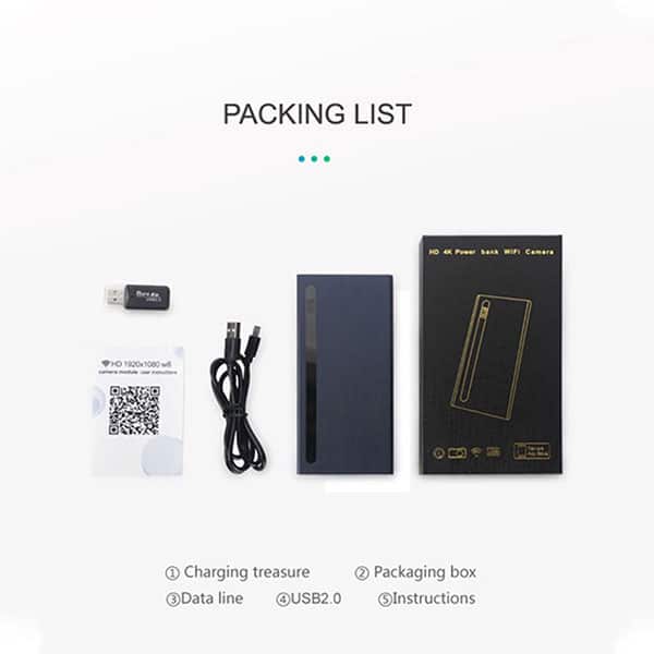Camera Wifi Sạc Dự Phòng S100 10 camera wifi sac du phong s100 2